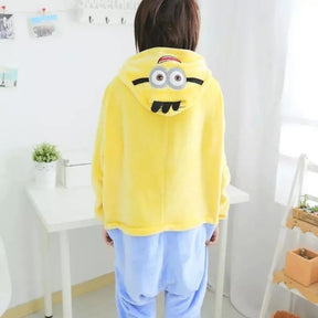 Fantasia Infantil Unissex Minions Pijama Material De Qualidade