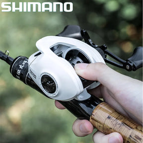 Carretilha Shimano White Hunt - 10 Rolamentos - 10kg Drag