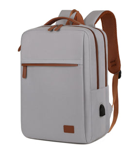 Mochila Executiva Design Quadrado Com Carregamento USB