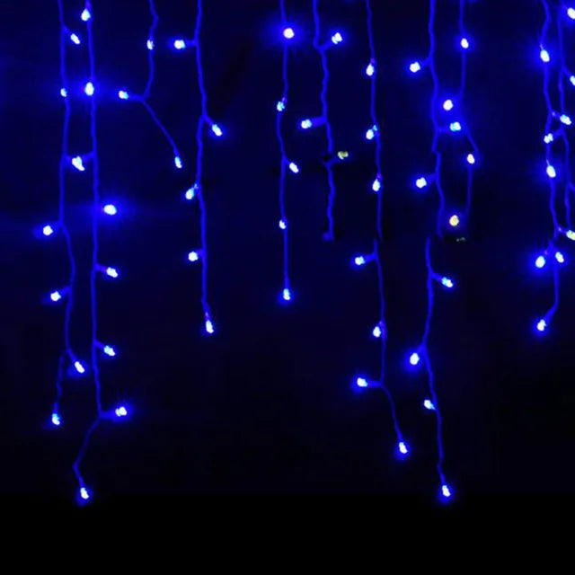 Cortina De Luzes De LED Guirlanda Decoração De Natal Para Casas