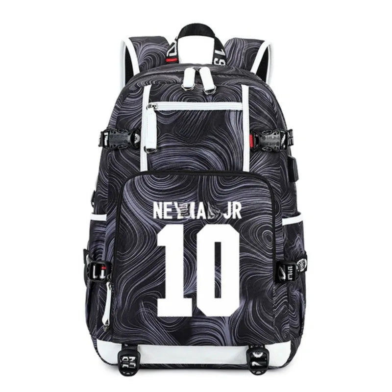 Mochila Escolar Masculina Estampa Jogador De Futebol