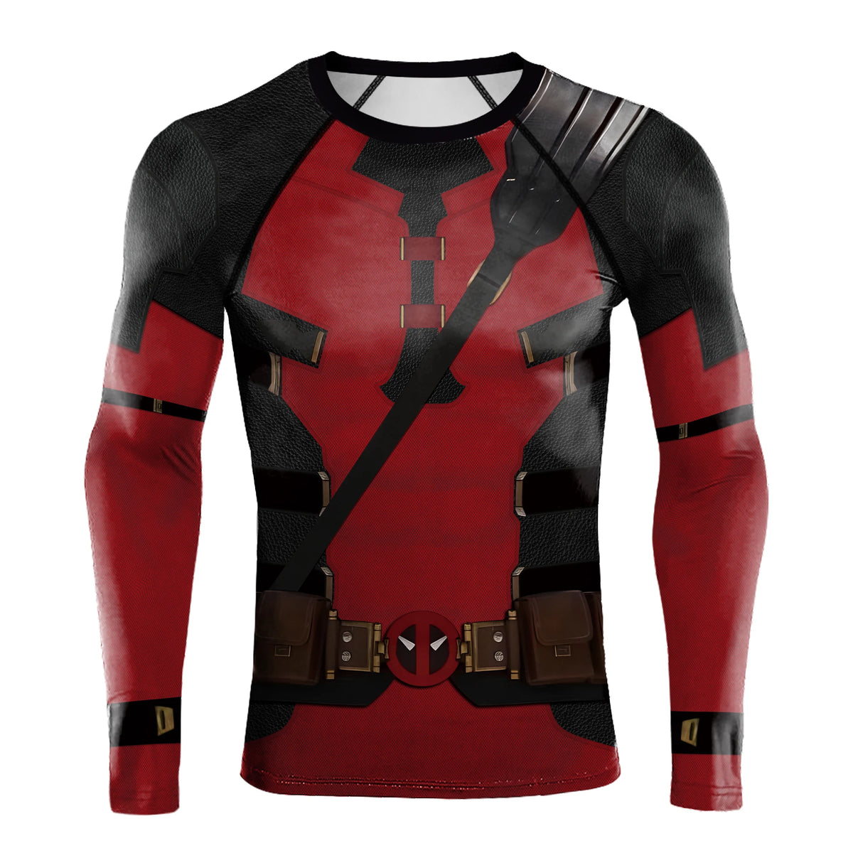 Fantasia Infantil Masculina Deadpool Material Resistente De Alta Qualidade