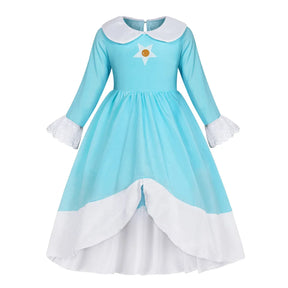 Fantasia Infantil Feminina Princesa Vestido Acabamento Impecável