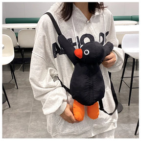 Mochila Infantil Unissex Design Pinguim