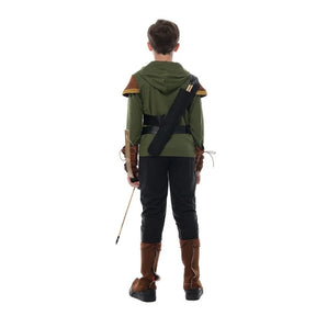 Fantasia Robin Hood Traje Infantil& Adulto - Promoção de Carnaval 2025