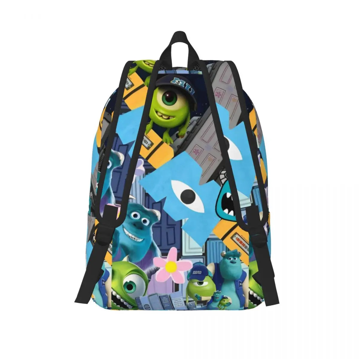 Mochila Escolar Infantil Estampa Monstro Desenho Animado