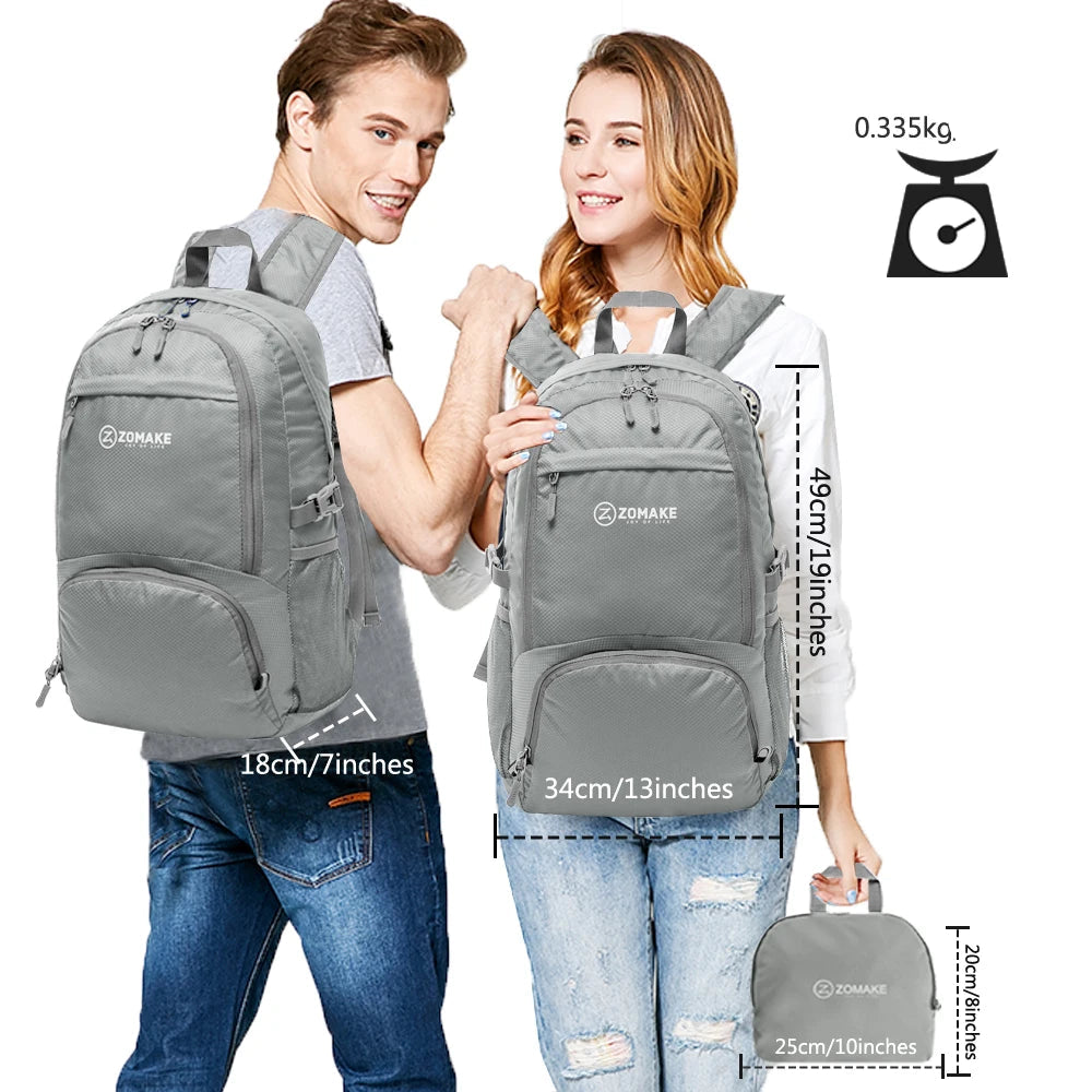 Mochila Para Viagem De Grande Capacidade Com Compartimentos