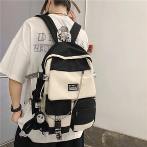 Mochila Escolar Para Adolescentes Modelo Coreano