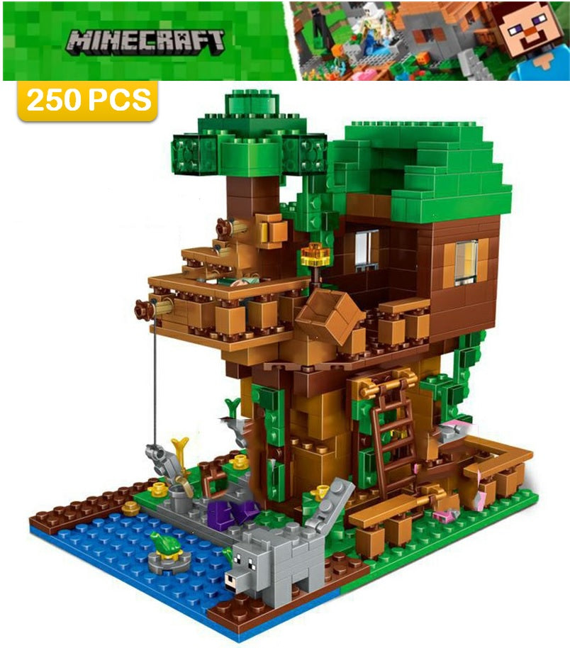 Lego Casa na árvore Minecraft (250 peças)