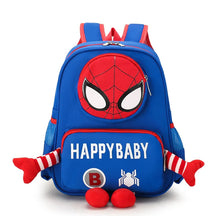 Mochila Escolar Masculina Design Super Herói Com Compartimentos