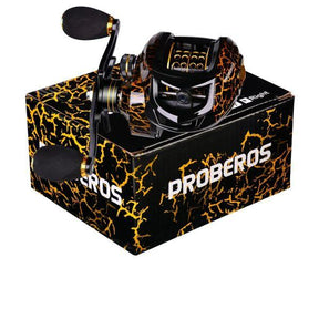 Carretilha Proberos  Fusion- 12Kg Drag - 15+1 Rolamentos - Recolhimento 7.2:1