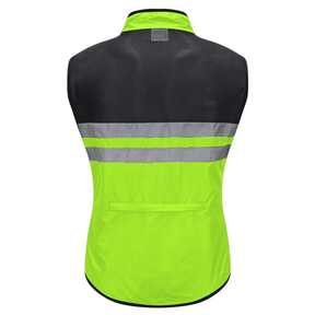 Colete Corta Vento Para Ciclismo Neonsafe