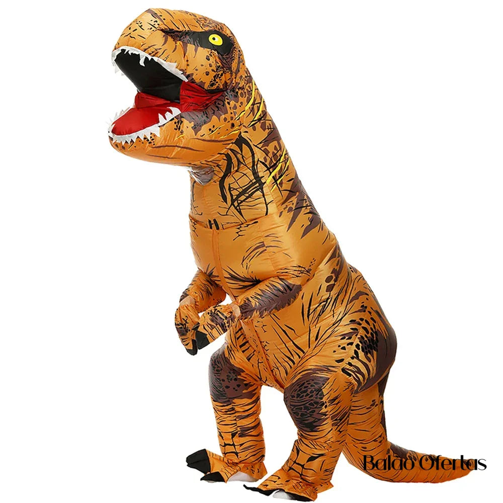 Fantasia Infantil Divertida Dinossauro T-Rex ( PROMOÇÃO DE CARNAVAL 2025 )