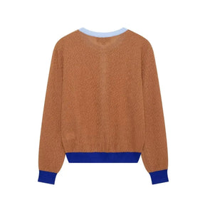 Casaco Feminino Texturizado Estilo Cardigã - Promoção De Inverno 2025