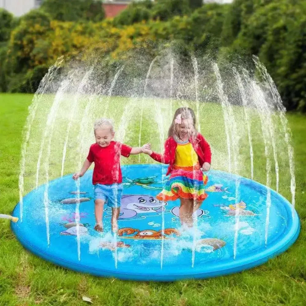 Piscina Infantil Chafariz com Jato De Água | Lazer em Família ao Ar Livre