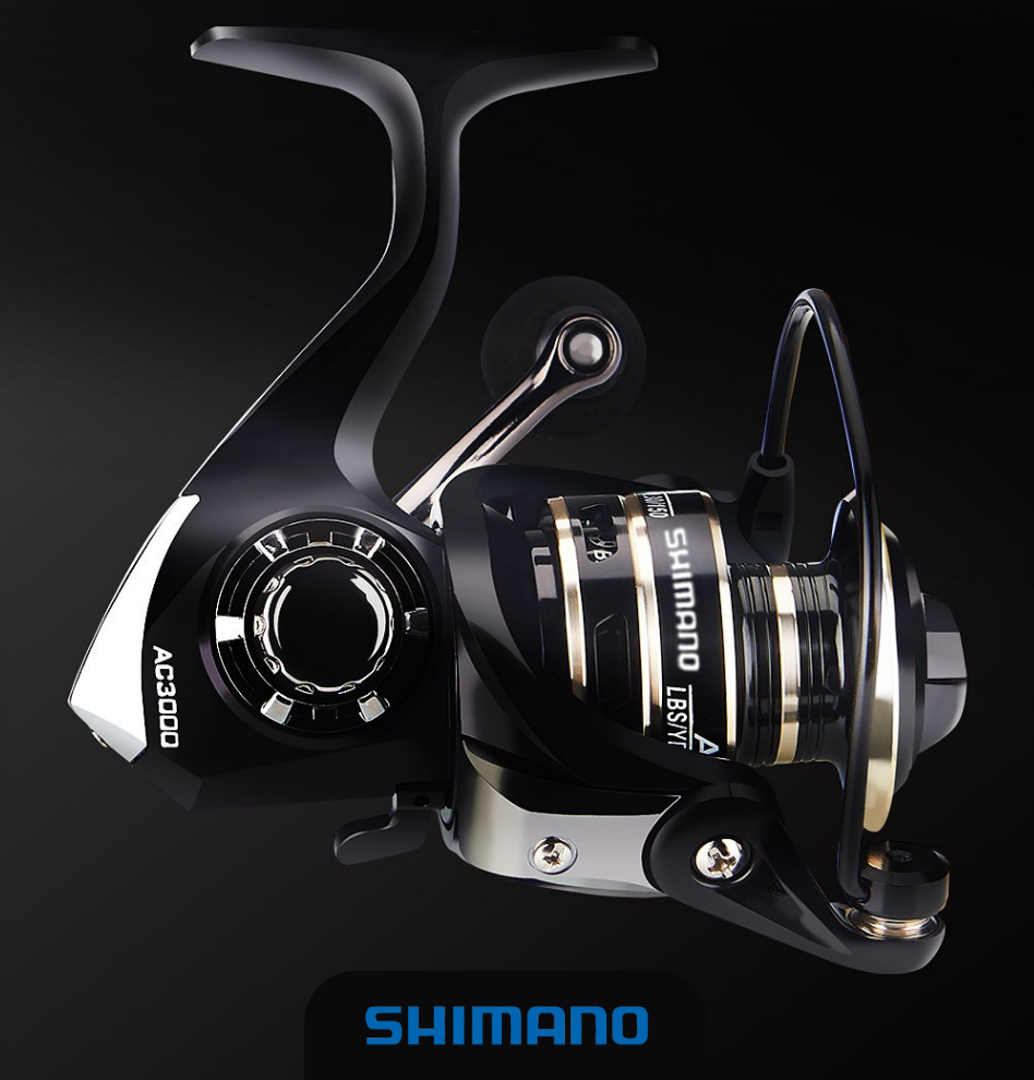 Molinete Shimano Alfa Black - Freio Magnético 8kg de Drag - Promoção de Setembro