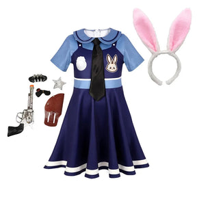 Fantasia Infantil Personagem Judy Hopps  Zootopia - Promoção Carnaval 2025