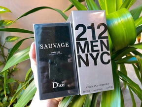 Combo 2 Perfumes Masculinos - Sauvage Dior e 212 Vip Men NYC (100ml)