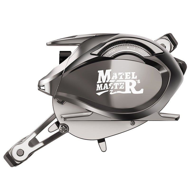 Carretilha Matel Master CHROME - 10KG de Drag - 5+1 Rolamentos - Recolhimento 6.3:1