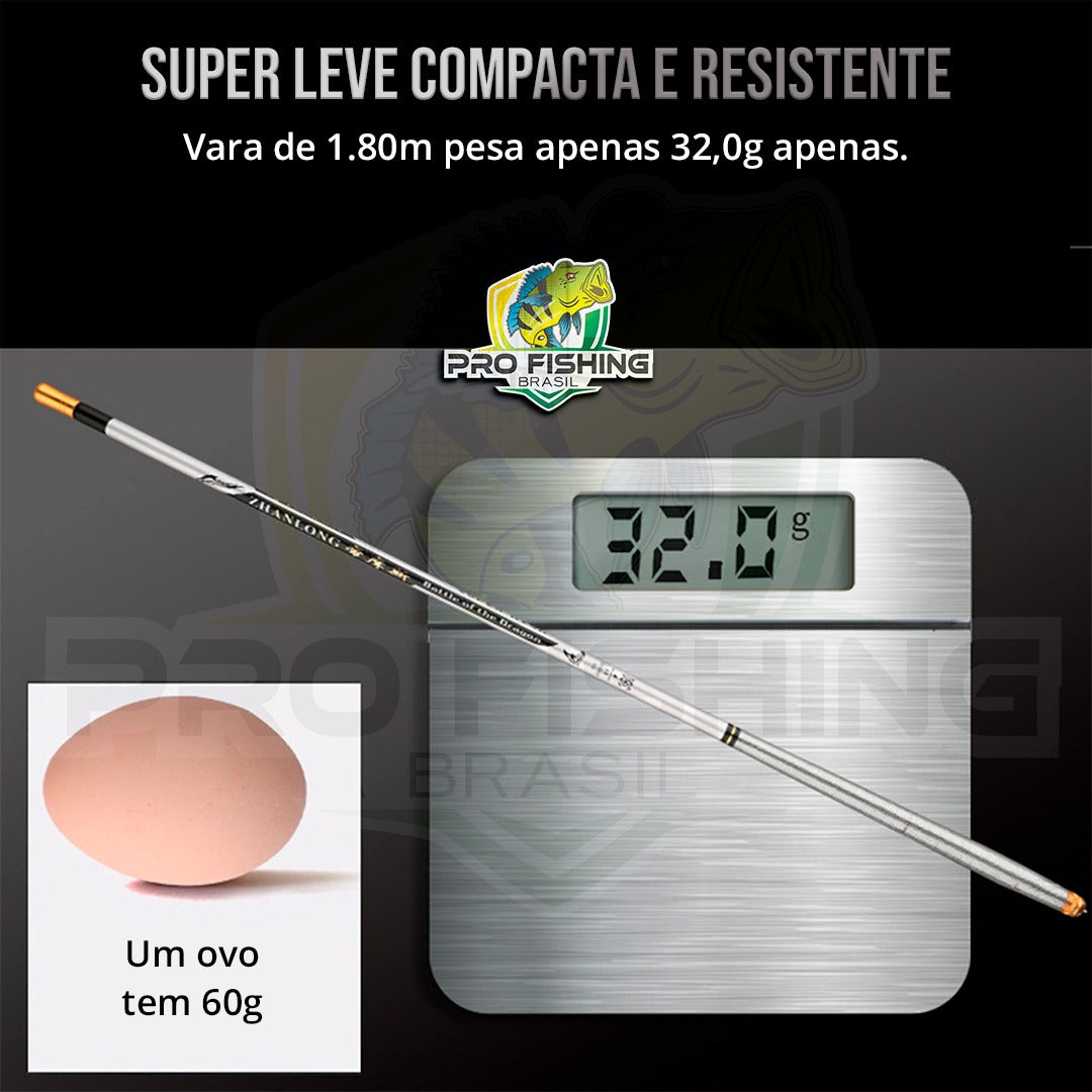 Nova Vara DAIMOND CARBON Ultra Light Compact SUPER STRONG Frete Grátis - Promoção de Setembro