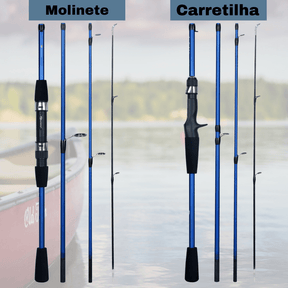 Vara para Carretilha ou Molinete de Ação Rápida - 12-15LB - Tupã Pro™ - Promoção de Setembro