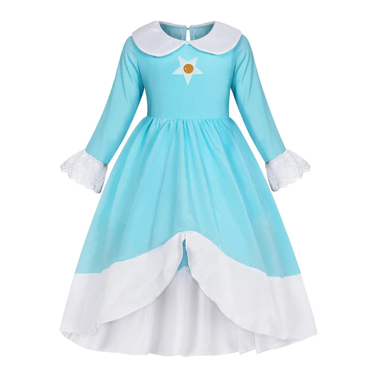 Fantasia Infantil Feminina Princesa Vestido Acabamento Impecável