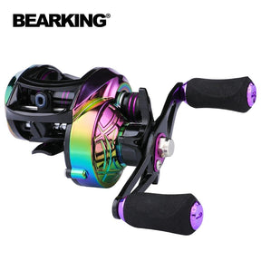 Carretilha Bearking AURORA AX200 - 7KG de Drag - 11+1 Rolamentos - Recolhimento 7.2:1