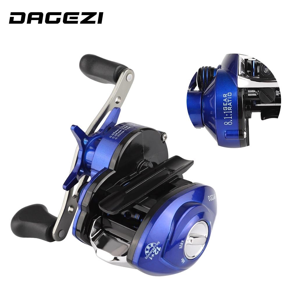 Carretilha Dagezi Ocean - 13Kg Drag - 15+1 Rolamentos - Recolhimento 7.2:1