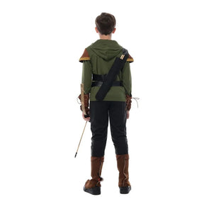 Fantasia Robin Hood Traje Infantil& Adulto - Promoção de Carnaval 2025