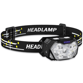 Lanterna de Cabeça Impermeável com Sensor - Headlamp