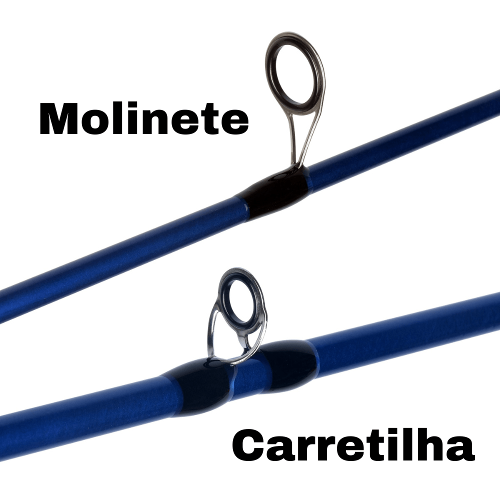 Vara para Carretilha ou Molinete de Ação Rápida - 12-15LB - Tupã Pro™ - Promoção de Setembro