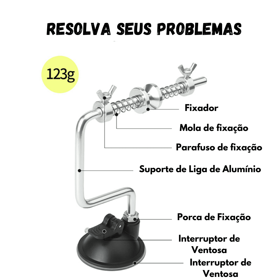 Enrolador de linha de pesca portátil - LINNHUE