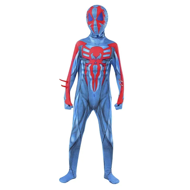 Fantasia Infantil Masculina Macacão Super-herói Spiderman Material de Qualidade