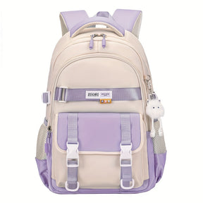 Mochila Casual Feminina Resistente com Chaveiro Exclusivo