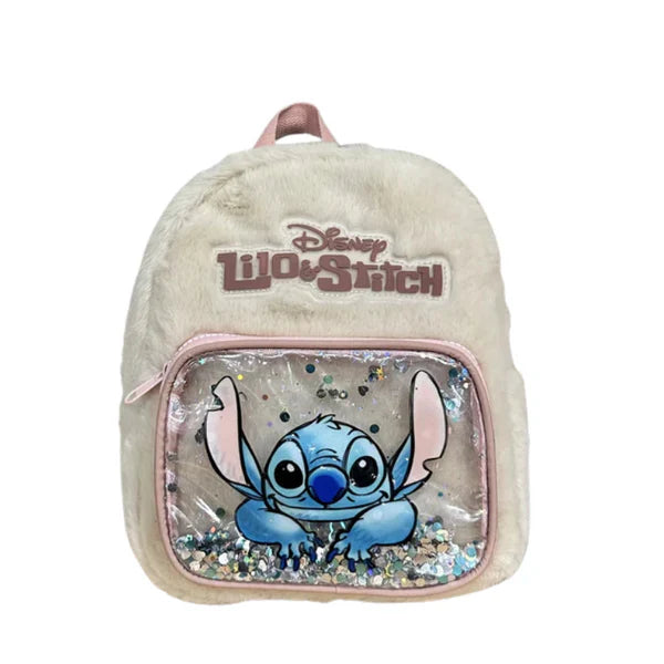 Mochila do Stitch com Lantejoulas em Lã