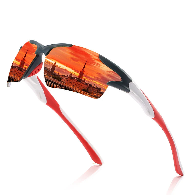 Óculos de Ciclismo Profissional MTB Speed UV400 Shimano com proteção UV, design aerodinâmico e lentes de alta performance para o ciclismo profissional.